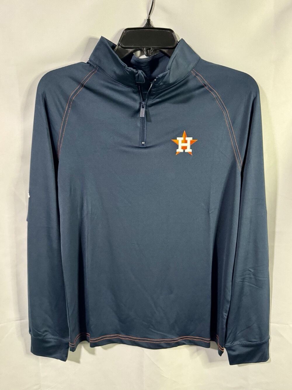 Houston Astros Stitches Women’s Long Sleeve Stretch Athletic Top Large NWT